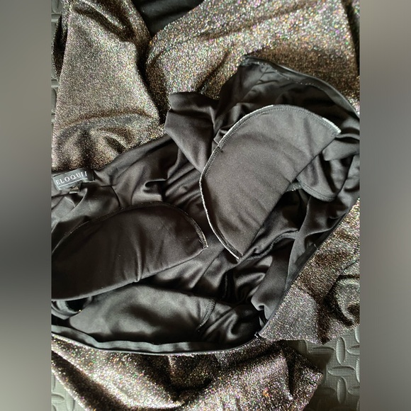 Eloquii Stunning Stretch Glitter Dress - Picture 5 of 9